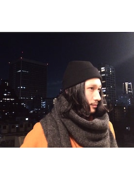 「男気japan」｜賀津 塔さん（メンズ・178cm）の冬コーディネート
