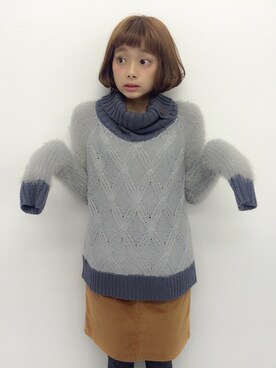 「Crisp」｜荒井愛花さん（レディース・151cm）の秋コーディネート