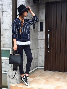 chika Uさん（レディース・164cm）の秋コーディネート