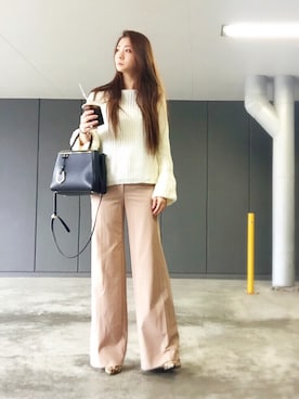 chika Uさん（レディース・164cm）の秋コーディネート