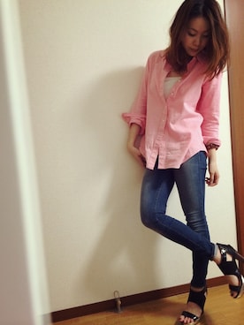 「Abel（アベル）のアイテム」を使った、やちさん（レディース・158cm）の夏コーディネート