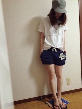 「Abel（アベル）のアイテム」を使った、やちさん（レディース・158cm）の夏コーディネート