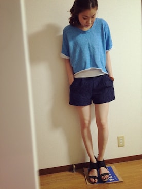 「Abel（アベル）のアイテム」を使った、やちさん（レディース・158cm）の夏コーディネート