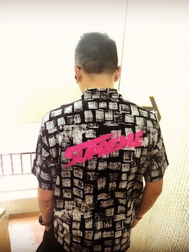 「#supreme」｜Hachill_Faiさん（メンズ・171cm）の夏コーディネート