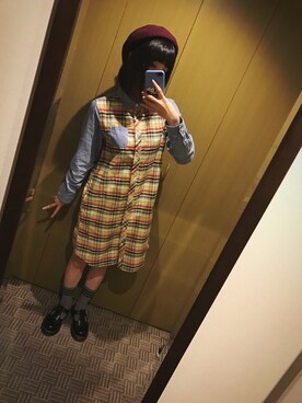 Arnold Palmer アーノルドパーマー のワンピース ドレス ベージュ系 を使った人気ファッションコーディネート Wear