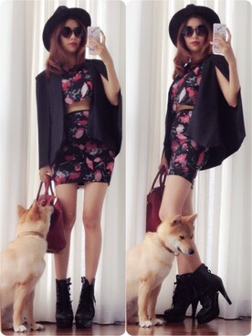 「wearsg」｜「アイテム（その他）」を使った、cheesie　チージーさん（レディース・158cm）の秋コーディネート