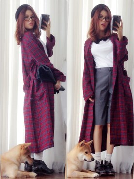 「wearsg」｜「アイテム（その他）」を使った、cheesie　チージーさん（レディース・158cm）の秋コーディネート