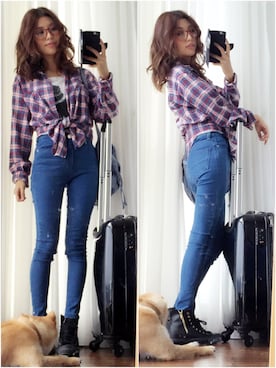 「wearsg」｜「アイテム（その他）」を使った、cheesie　チージーさん（レディース・158cm）の冬コーディネート