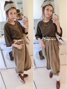 「wearsg」｜cheesie　チージーさん（レディース・158cm）の冬コーディネート