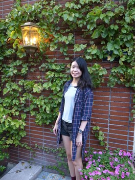 「planet（planet）のアイテム（フォーマルスーツ/小物）」を使った、Joy Lさん（レディース・164cm）の冬コーディネート