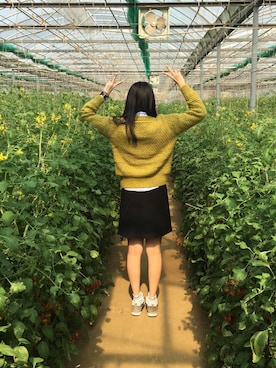 「FOREVER 21（フォーエバー トゥエンティーワン）のアイテム（フォーマルスーツ/小物）」を使った、Joy Lさん（レディース・164cm）の冬コーディネート