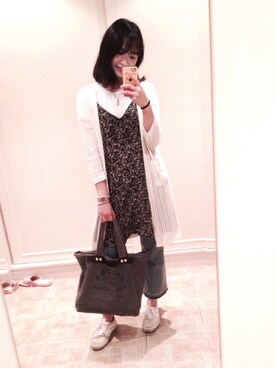 「PRIMARK（プライマーク）のアイテム（ワンピース/ドレス）」を使った、Rosie🌹さん（レディース・161cm）の秋コーディネート