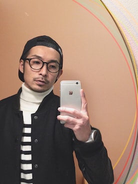 「BACK NUMBER（バックナンバー）のアイテム（キャップ）」を使った、Luciaさん（メンズ・165cm）の春コーディネート