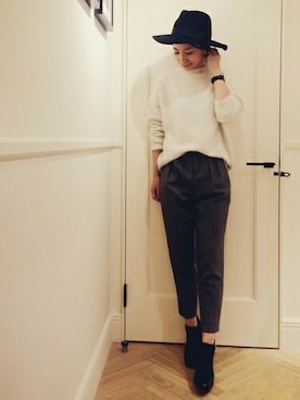 「Daniel Wellington」｜SAKIさん（レディース・156cm）の秋コーディネート