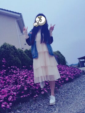 唐小茂さん(レディース・158cm)の春コーディネート