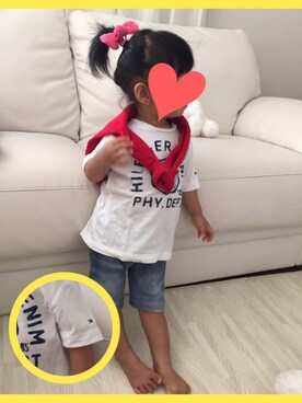 マナリナ22さん(キッズ・80cm)の夏コーディネート