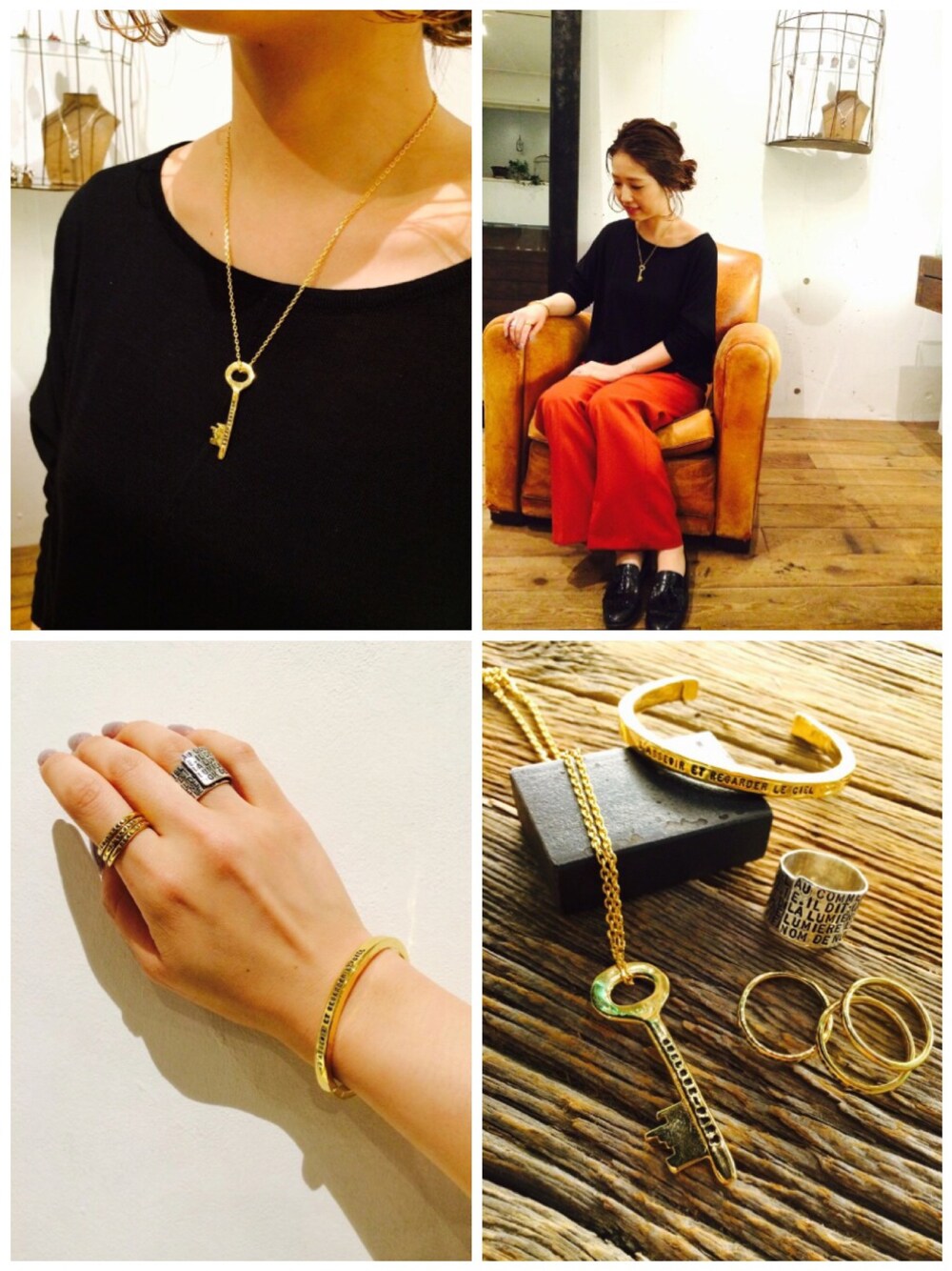 ann_SERGETHORAVALさんの「SERGE THORAVAL Necklace 【Quelque part】（SERGE THORAVAL）」を使ったコーディネート