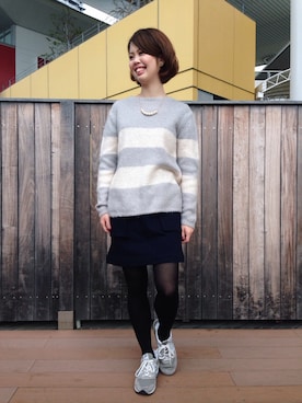 「FREAK'S STORE（フリークスストア）のアイテム（スカート）」を使った、しげさん（メンズ・162cm）の冬コーディネート