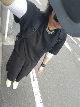 「Marc by Marc Jacobs（マークバイマークジェイコブス）のアイテム（アクセサリー）」を使った、yrnさん（レディース・163cm）の春コーディネート