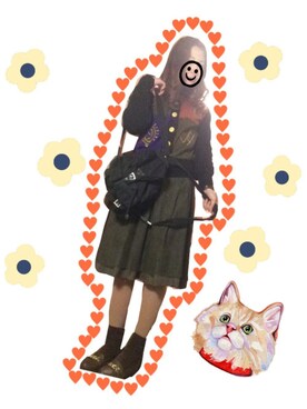 「Daniel Wellington」｜risarisaさん（レディース・154cm）の冬コーディネート