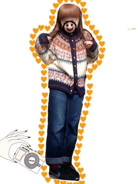 risarisaさん（レディース・154cm）の冬コーディネート