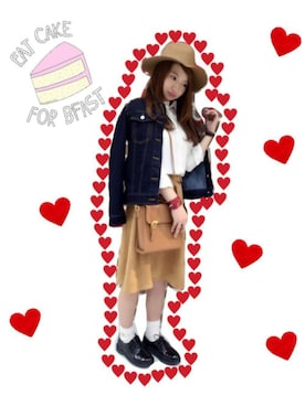 risarisaさん（レディース・154cm）の冬コーディネート