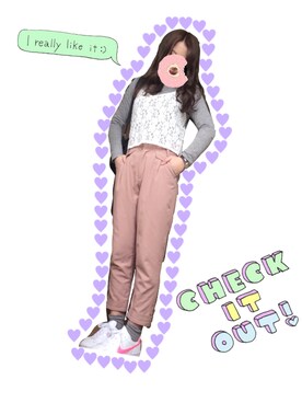 risarisaさん(レディース・154cm)の春コーディネート