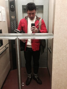 「アイテム（その他アウター）」を使った、healthy dogさん（メンズ・172cm・20代）の冬コーディネート