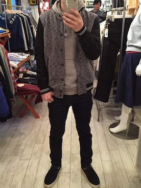 「SETSUNA（セツナ）のアイテム」を使った、こうへいさん（メンズ・167cm）の春コーディネート