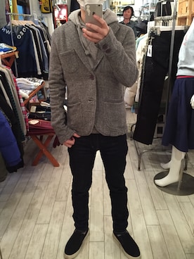 「SETSUNA（セツナ）のアイテム」を使った、こうへいさん（メンズ・168cm）の春コーディネート