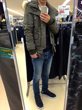 「SETSUNA（セツナ）のアイテム」を使った、こうへいさん（メンズ・168cm）の冬コーディネート