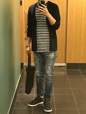 こうへいさん（メンズ・167cm）の秋コーディネート