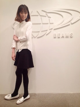 「Ray BEAMS（レイビームス）のアイテム」を使った、lippuさん（メンズ・166cm）の春コーディネート