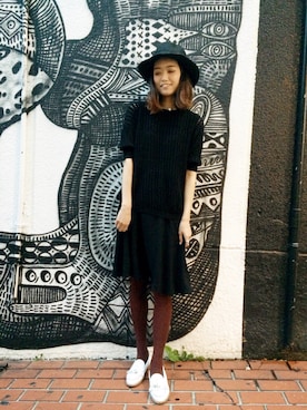 「アイテム（ドレスシューズ）」を使った、lippuさん（レディース・166cm）の春コーディネート