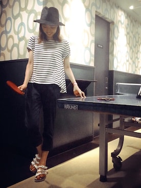 「BEAMS LIGHTS Women's（ビームスライツ ウィメンズ）のアイテム」を使った、lippuさん（レディース・166cm）の夏コーディネート