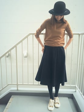 「BEAMS LIGHTS Women's（ビームスライツ ウィメンズ）のアイテム」を使った、lippuさん（レディース・166cm）の秋コーディネート