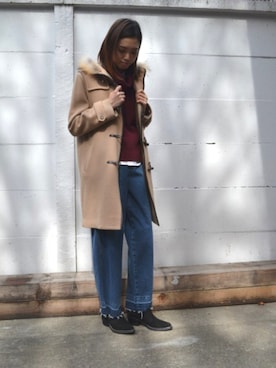 「BEAMS LIGHTS Women's（ビームスライツ ウィメンズ）のアイテム」を使った、lippuさん（レディース・166cm）の秋コーディネート