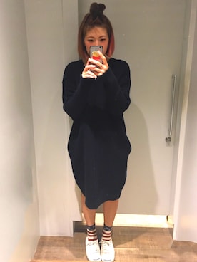 KANAYOさん（レディース・166cm）の冬コーディネート