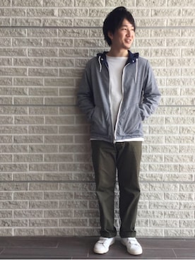 「coenスタッフスタイリング」｜「アイテム（その他アウター）」を使った、D.MIYAMAさん（メンズ・167cm）の春コーディネート