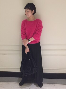 Shiori Tanidaさん(レディース・162cm)の秋コーディネート