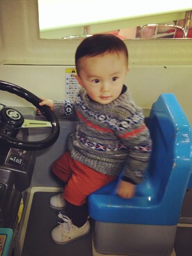 Rさん（キッズ・90cm）の冬コーディネート