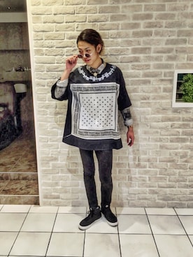 tAsUkUさん（メンズ・179cm）の冬コーディネート