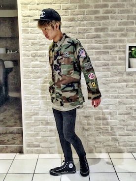 tAsUkUさん（メンズ・179cm）の冬コーディネート