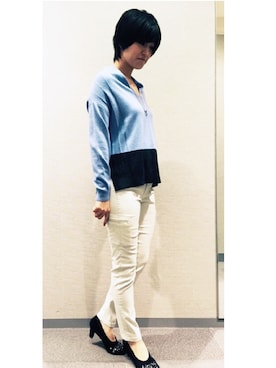 22 OCTOBRE Staffさん(レディース・160cm)の秋コーディネート