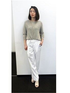 22 OCTOBRE Staffさん(レディース・160cm)の春コーディネート