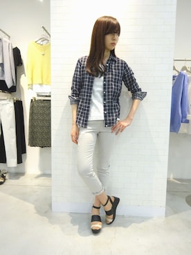 22 OCTOBRE Staffさん(レディース・165cm)の春コーディネート