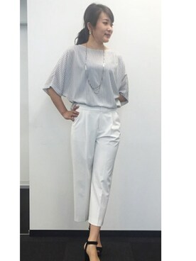 22 OCTOBRE Staffさん(レディース・160cm)の夏コーディネート