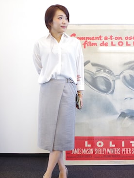 22 OCTOBRE Staffさん（レディース・162cm）の秋コーディネート