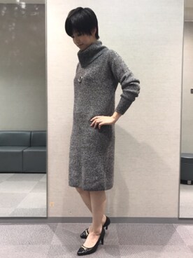22 OCTOBRE Staffさん(レディース・160cm)の秋コーディネート