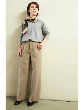 22 OCTOBRE Staffさん（レディース・160cm）の秋コーディネート